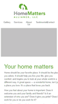 Mobile Screenshot of homemattersalliance.com